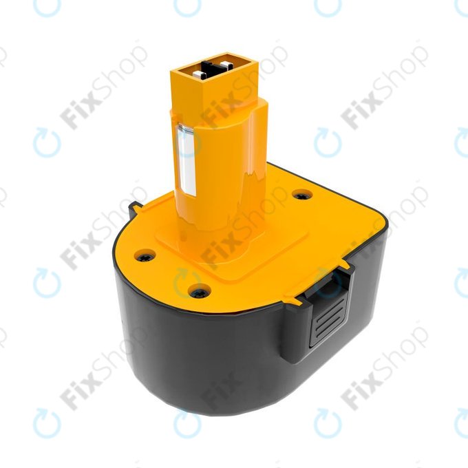 Baterie pro Dewalt DCD940B2, DCD910KX, 1500mAh, Ni-MH, 12V, DC9071, DE9074, HQ