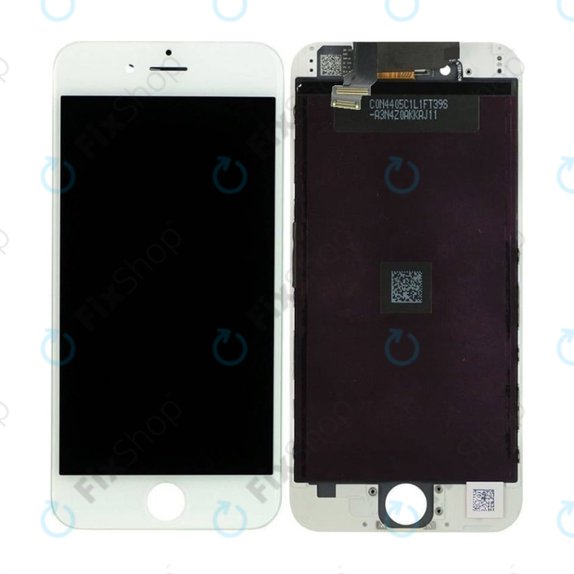 Displej In-Cell pro iPhone 6, White, Dotykové sklo s rámem, FixPremium