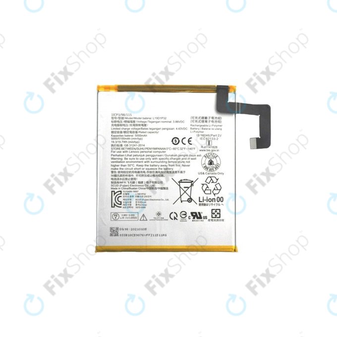 Lenovo Tab M10 Plus - Baterie L19D1P32 5000mAh