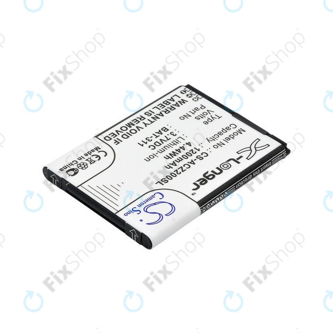 Baterie pro Acer Liquid Z200, BAT-311, Li-ion, 3.7V, 1200mAh, HQ