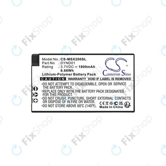 Baterie pro Microsoft Xbox Elite Series 2, 1800mAh, Li-Pol, 3.7V, DYND01, HQ
