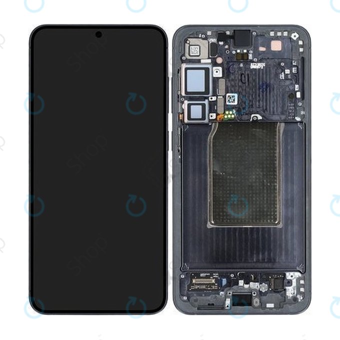 Samsung Galaxy S25 Plus - LCD Displej + Dotykové Sklo + Rám (Blueblack) OLED