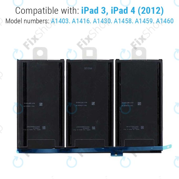 Baterie pro iPad 3, iPad 4, 11560mAh