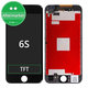 Displej pro iPhone 6S, Black, Dotykové sklo s rámem