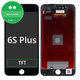 Displej pro iPhone 6S Plus, Black, Dotykové sklo s rámem