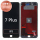 Displej pro iPhone 7 Plus, Black, Dotykové sklo s rámem, Refurbished