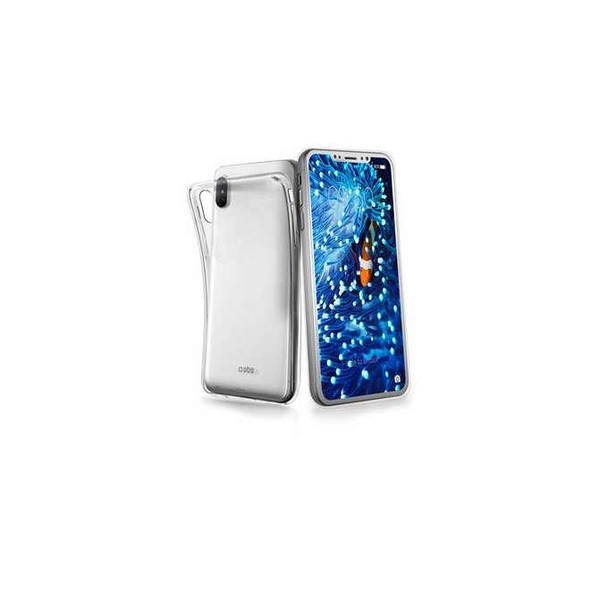 SBS - Skinny Pouzdro pro iPhone X, XS a 11 Pro, transparentí