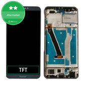 Huawei Honor 9 Lite - LCD Displej + Dotykové Sklo + Rám (Glacier Grey) TFT