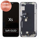 Displej pro iPhone XS, Dotykové sklo s rámem, Refurbished