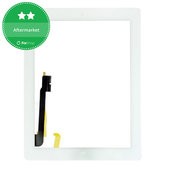 Dotykové sklo s tlačítkem domů pro iPad 3, iPad 4, White