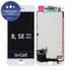 Displej In-Cell pro iPhone 8, SE (2020), SE (2022), White, Dotykové sklo s rámem, FixPremium