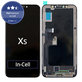 Displej In-Cell pro iPhone XS, Dotykové sklo s rámem, FixPremium