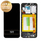 Samsung Galaxy A20e A202F - LCD displej + Dotykové Sklo + Rám (Black) - GH82-20229A, GH82-20186A Genuine Service Pack
