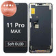 Displej pro iPhone 11 Pro Max, Dotykové sklo s rámem, Refurbished