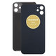 Apple iPhone 11 - Sklo Zadního Housingu (Black)