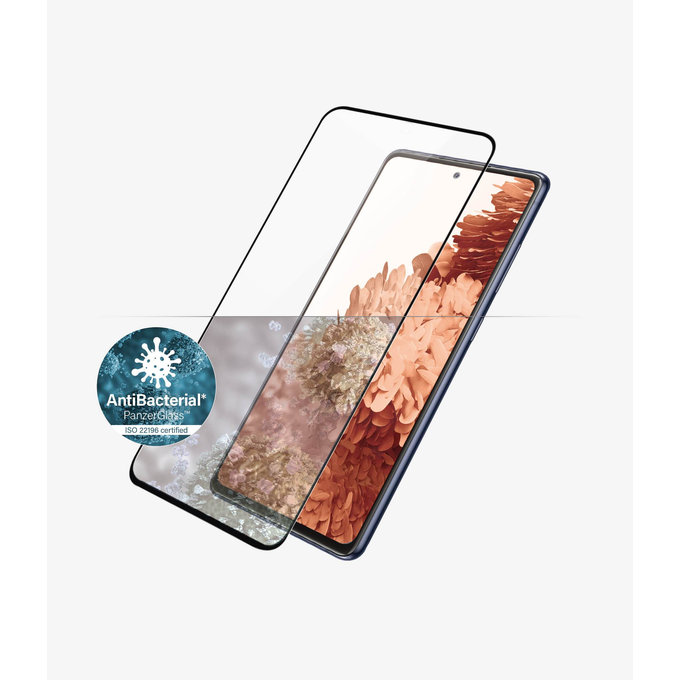 PanzerGlass - Tvrzené Sklo Case Friendly AB pro Samsung Galaxy S21+, Fingerprint komp., černá