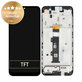 Motorola Moto G30 XT2129 - LCD Displej + Dotykové Sklo + Rám (Phantom Black) - 5D68C18187 Genuine Service Pack