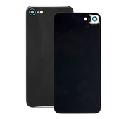 Apple iPhone SE (2nd Gen 2020) - Sklo Zadního Housingu + Sklíčko Zadní Kamery (Black)
