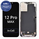 Displej In-Cell FHD pro iPhone 12 Pro Max, Dotykové sklo s rámem, FixPremium
