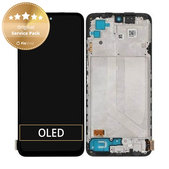 Xiaomi Redmi Note 10S - LCD Displej + Dotykové Sklo + Rám (Onyx Gray) - 5600020K7B00, 560002K7BN00 Genuine Service Pack