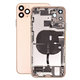 Apple iPhone 11 Pro Max - Zadní Housing s Malými Díly (Gold)