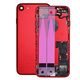 Apple iPhone 7 - Zadní Housing s Malými Díly (Red)