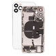 Apple iPhone 11 Pro - Zadní Housing s Malými Díly (Silver)