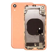 Apple iPhone XR - Zadní Housing s Malými Díly (Coral)