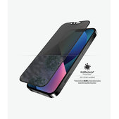 PanzerGlass - Tvrzené Sklo Case Friendly Privacy AB pro iPhone 13, 13 Pro, 14 a 16e, černá
