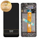 Samsung Galaxy A12 A127F, A032F - LCD Displej + Dotykové Sklo + Rám (Black) - GH82-26485A, GH82-26486A Genuine Service Pack
