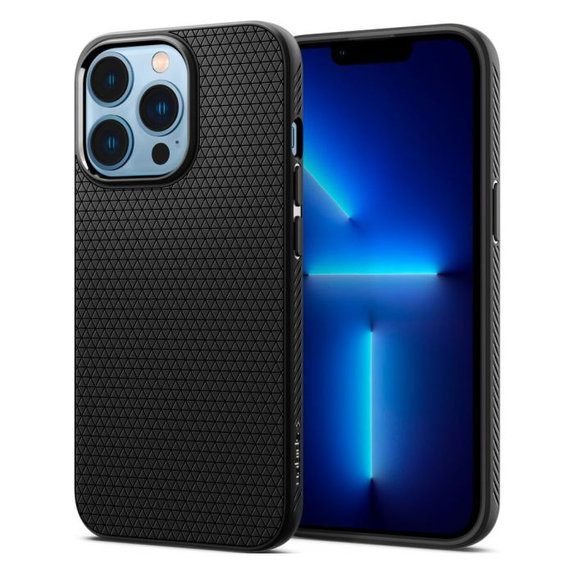 Spigen - Pouzdro Liquid Air pro iPhone 13 Pro Max, černá