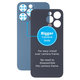 Apple iPhone 13 Pro - Sklo Zadního Housingu se Zvětšeným Otvorem na Kameru (Blue)