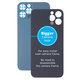 Apple iPhone 13 Pro Max - Sklo Zadního Housingu se Zvětšeným Otvorem na Kameru (Blue)