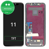 Displej In-Cell HD+ pro iPhone 11, Dotykové sklo s rámem
