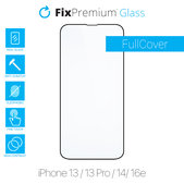FixPremium FullCover Glass - Tvrzené sklo pro iPhone 13, 13 Pro, 14 a 16e