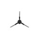 Xiaomi Mi Robot Vacuum Mop Pro (P), 2S, Viomi V2 Pro, V3, SE - Boční Kartáč (Černý)