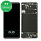 Samsung Galaxy A71 A715F - LCD Displej + Dotykové Sklo + Rám (Small Size Panel) OLED