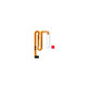 Samsung Galaxy A13 A135F - Senzor Otisku Prsta + Flex Kabel (White) - GH96-15035D Genuine Service Pack