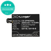 Baterie pro Google Pixel 2 XL G011C, 3800mAh, Li-Pol, 3.85 V, G011B, HQ