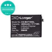 Baterie pro Xiaomi Mi 10T Lite 5G, 4600mAh, Li-Pol, 3.85 V, BM4W, HQ
