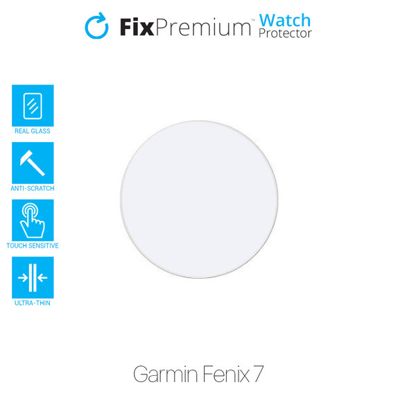 FixPremium Watch Protector - Tvrzené sklo pro Garmin Fenix 7