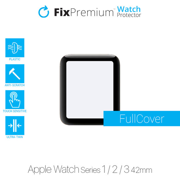 FixPremium Watch Protector - Plexisklo pro Apple Watch 1, 2 a 3 (38mm)