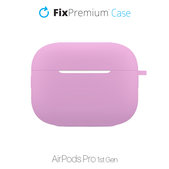 FixPremium - Silikonové Pouzdro pro AirPods Pro, lila
