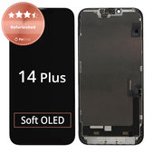 Displej pro iPhone 14 Plus, Dotykové sklo s rámem, Refurbished
