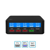 FixPremium - USB Servisní Nabíjecí Stanice s USB 3.0 a USB-C