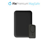 FixPremium - MagSafe PowerBank 5000mAh, černá