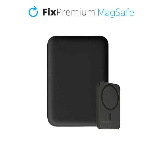 FixPremium - MagSafe PowerBank 5000mAh, černá