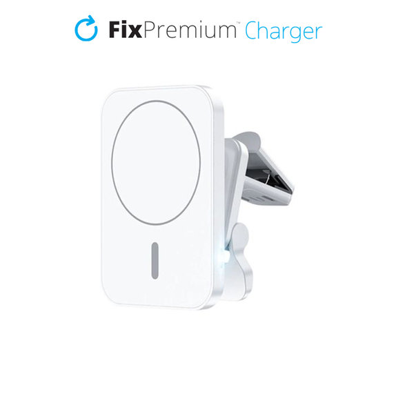 FixPremium - Autonabíječka s MagSafe V1, bílá
