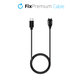 FixPremium - USB-C Nabíjecí Kabel pro Garmin Hodinky, černá