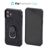 FixPremium - Pouzdro CamShield pro iPhone 12 mini, černá